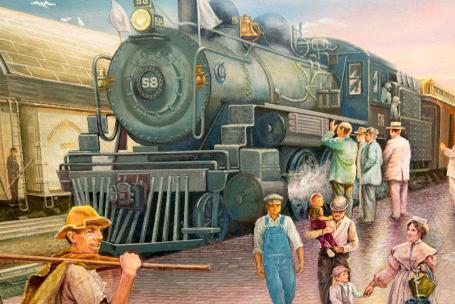 Carnegie Museum of Houghton locomotive history