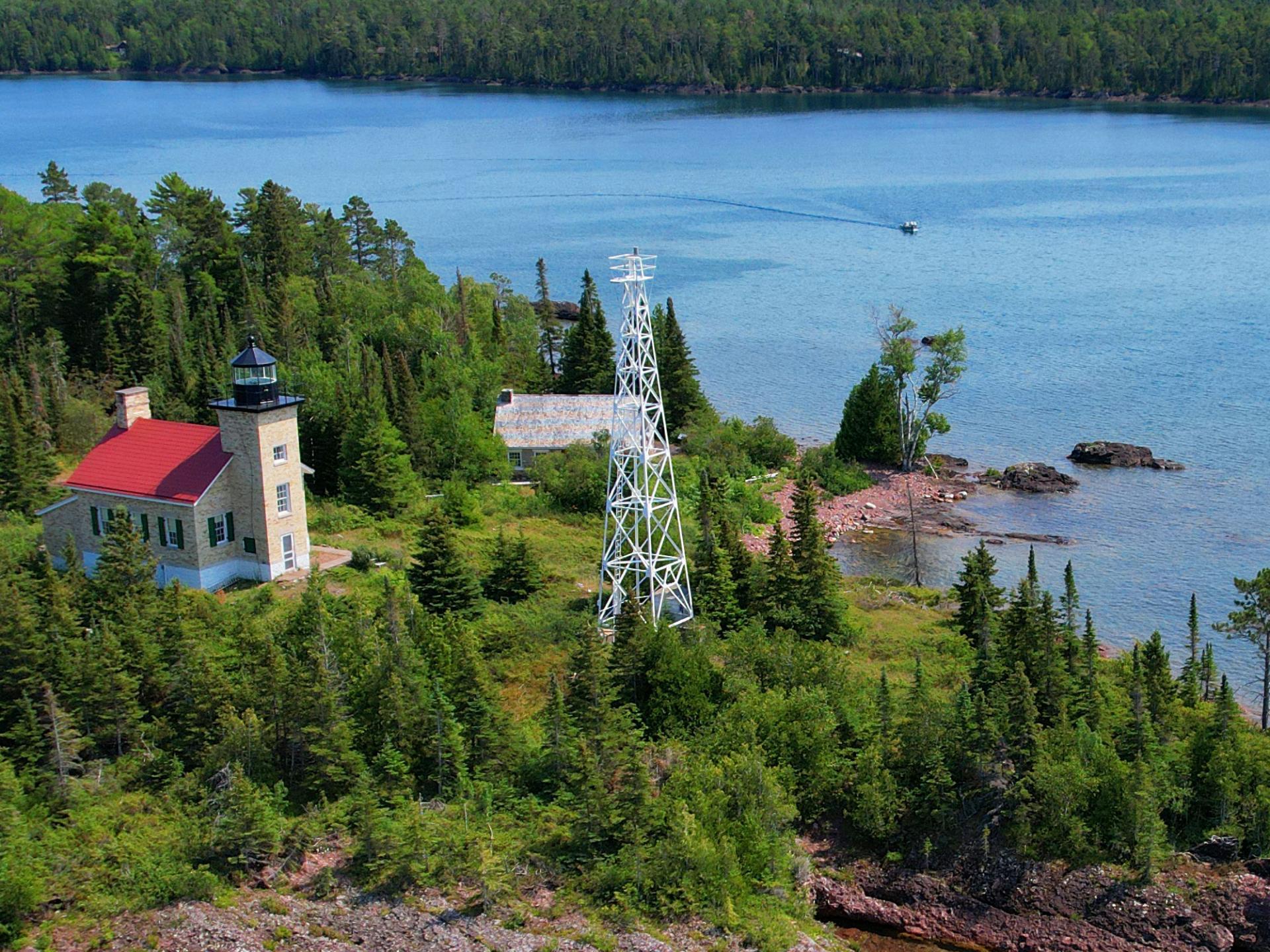 Copper Harbor Lighthouse Copper Country Trail