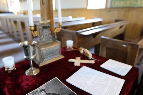 Historical Phoenix Church Pulpit 