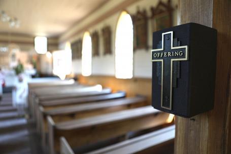 Historical Phoenix Church Offering Box 